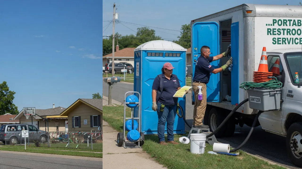 Portable Toilet Rental in Nenzel, NE near me